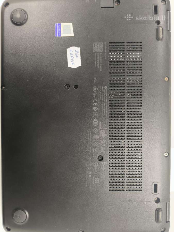 Nešiojamas kompiuteris Hp Elitebook 820 G4 - nuotraukos Nr. 3
