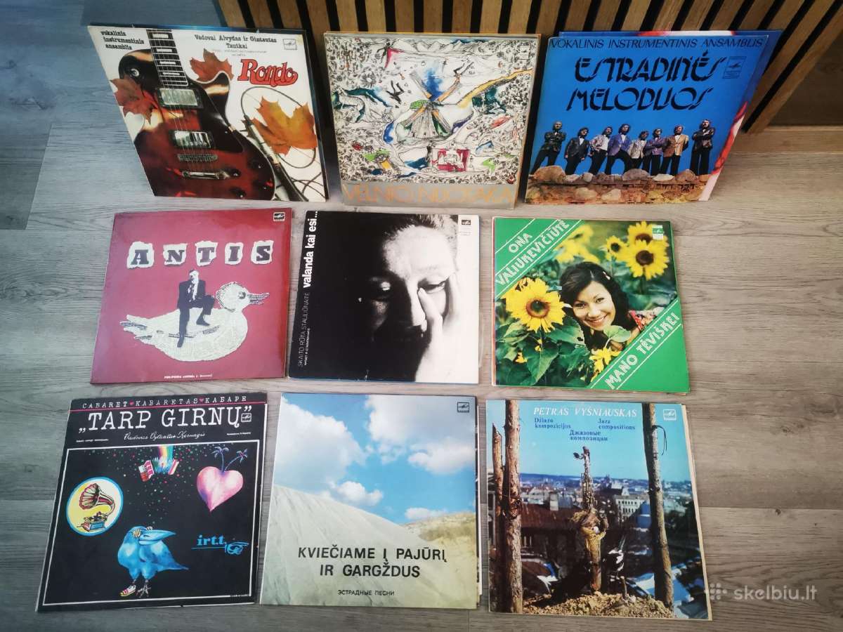 Lietuviškos plokštelės vinilai - nuotraukos Nr. 2