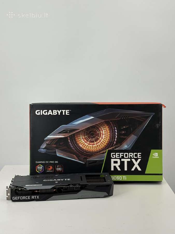 Gigabyte Rtx 3060 Ti Eagle 8g Su Garantija
