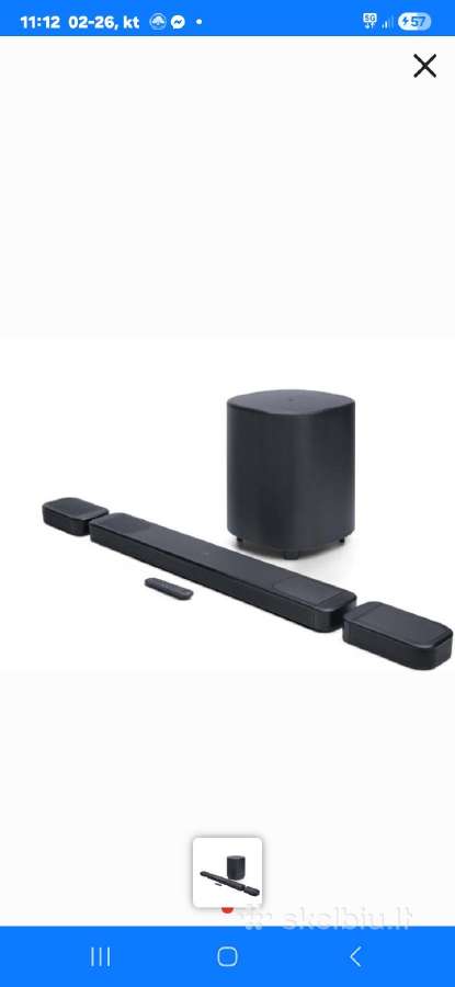 Perku Jbl Bar 1300 Mk2 11.1.4 arba senesni