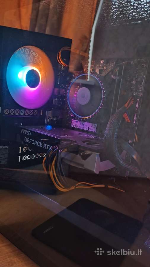 Pc: i3 13100f + Rtx 5060 + 256gb SSD + 16gb RAM - nuotraukos Nr. 2