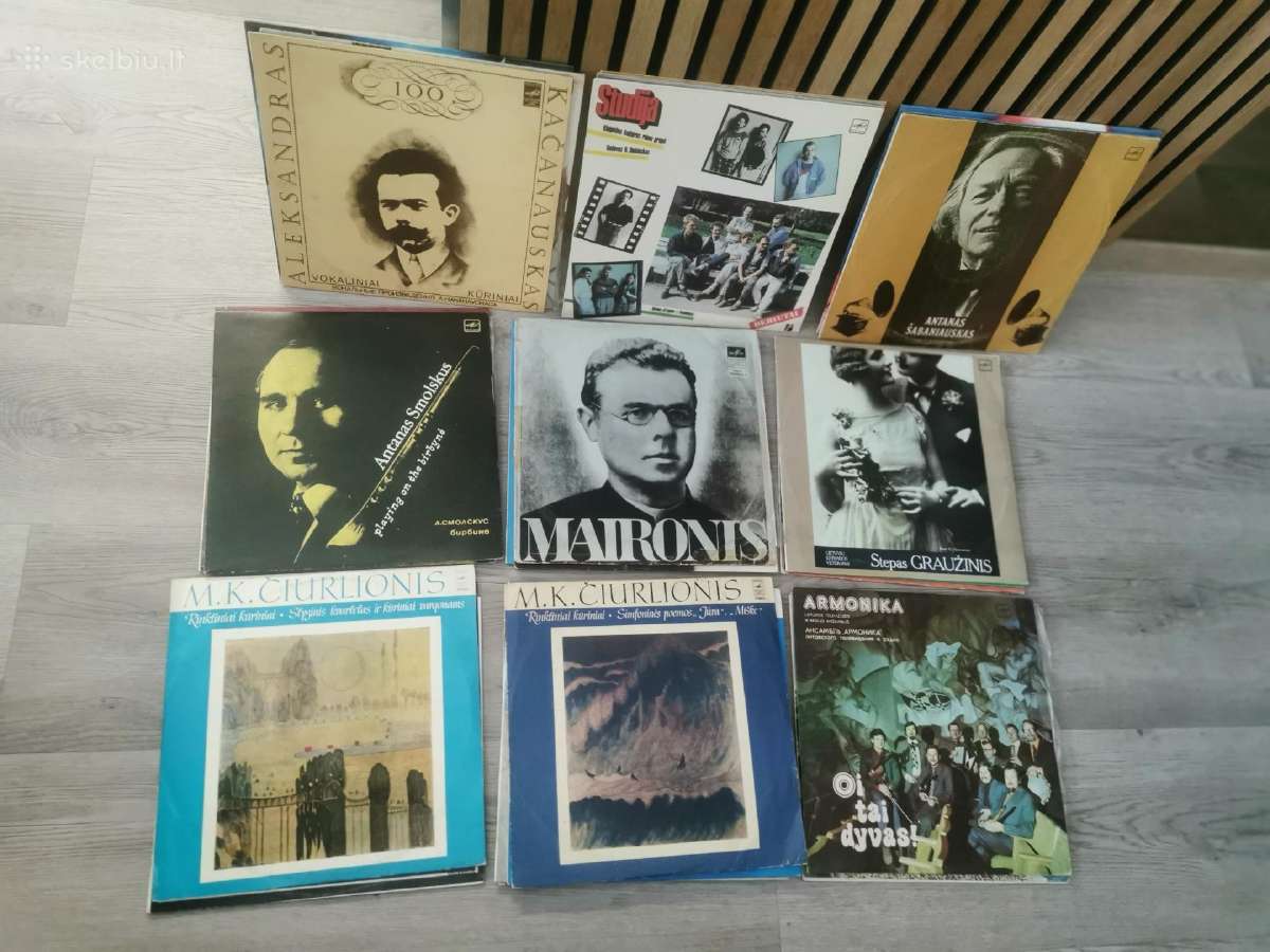 Lietuviškos plokštelės vinilai - nuotraukos Nr. 3