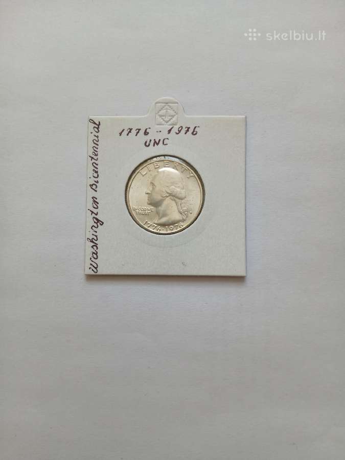 Sidabras JAV 1776-1976 S Kvoteris Unc