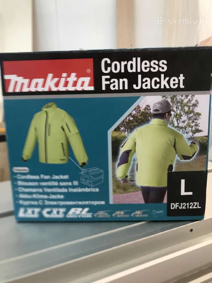 Ventiliuojama striuke Makita Dfj212zl - nuotraukos Nr. 2