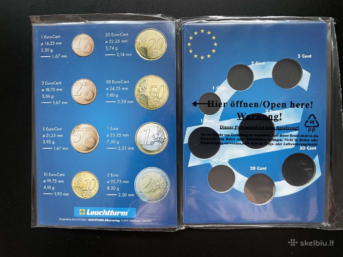 Albumas euro set Lietuva Latvia - nuotraukos Nr. 2