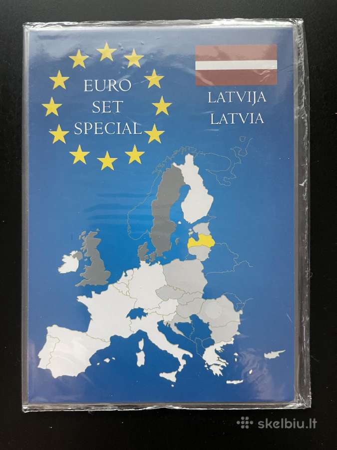 Albumas euro set Lietuva Latvia - nuotraukos Nr. 3