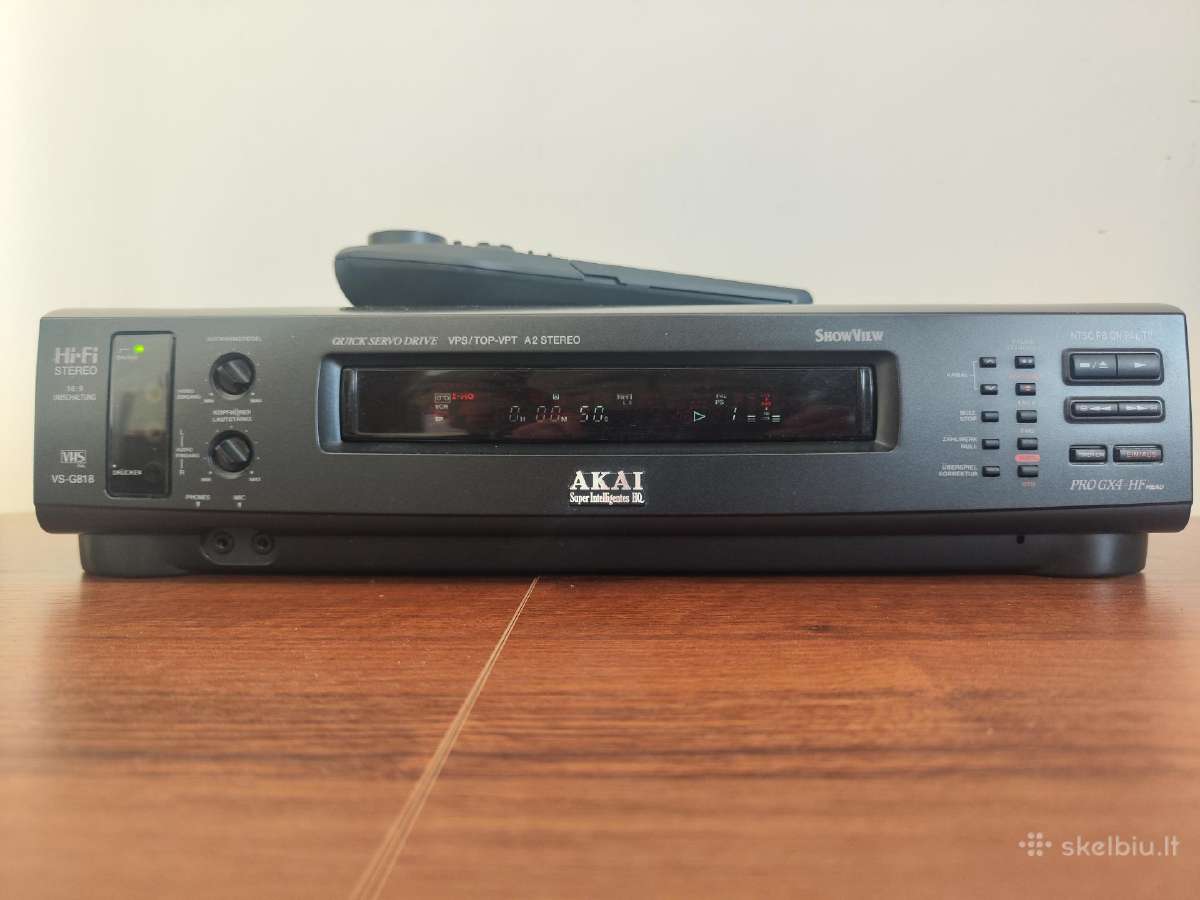 Akai vhs - nuotraukos Nr. 2