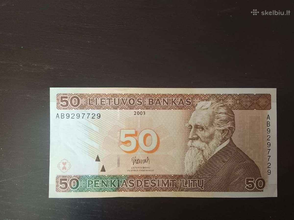 50 litų 2003m - nuotraukos Nr. 2