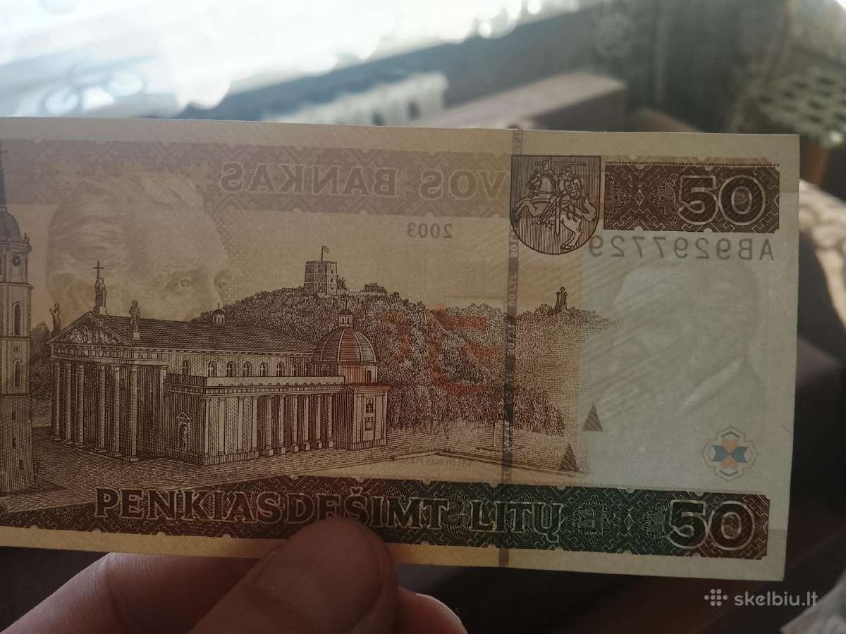 50 litų 2003m - nuotraukos Nr. 5