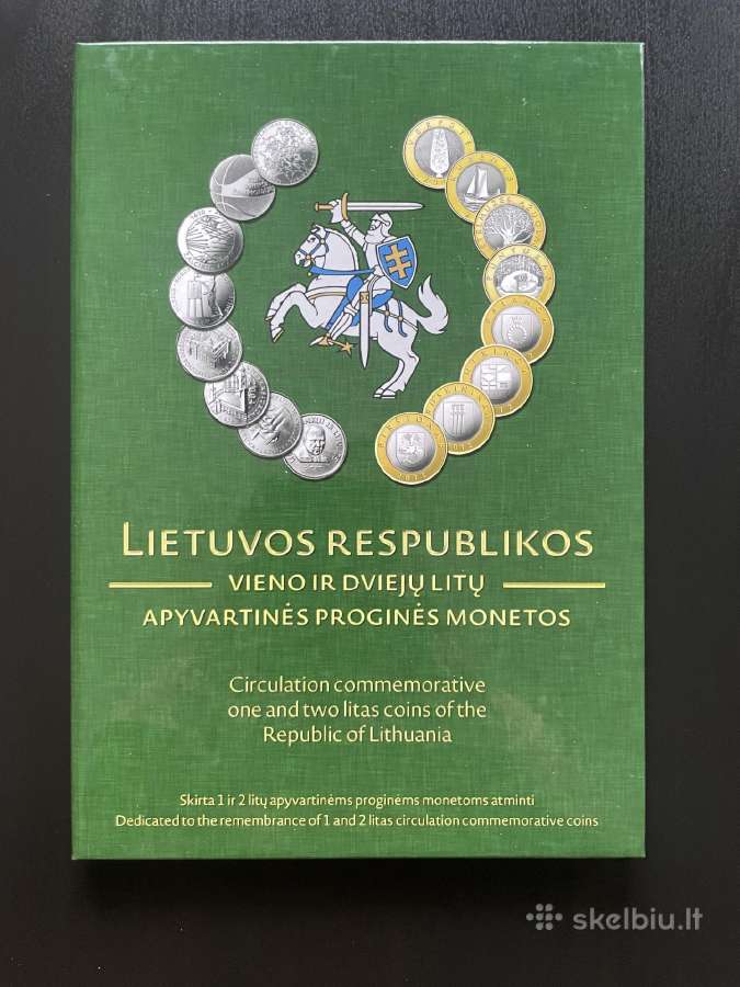 Lr vieno ir dviejų litų apyvartinės proginės - nuotraukos Nr. 2