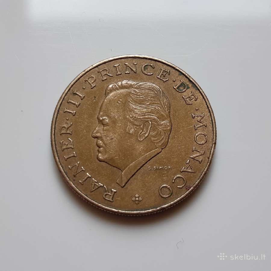 Monakas 10 frankų 1981