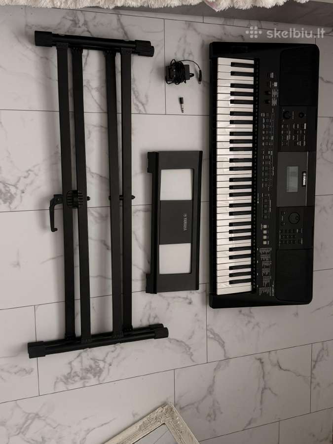 Sintezatorius Yamaha Psr-e463 su stovu - nuotraukos Nr. 7