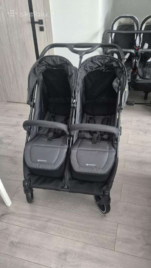 Sportinis vežimėlis dvynukams Euro-cart Doblo