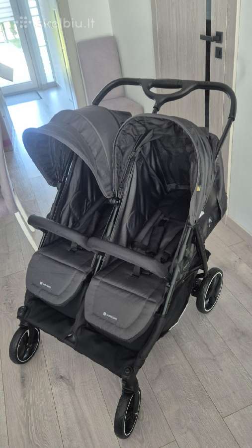 Sportinis vežimėlis dvynukams Euro-cart Doblo - nuotraukos Nr. 2