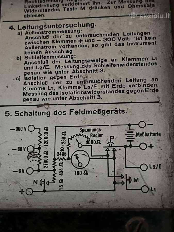 WWII vokiečių tankisto prietaisas - nuotraukos Nr. 2