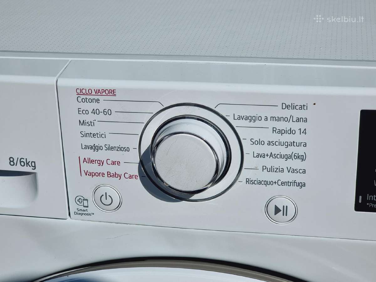 LG F4de408aidd su džiovinimu+ garantija - nuotraukos Nr. 6