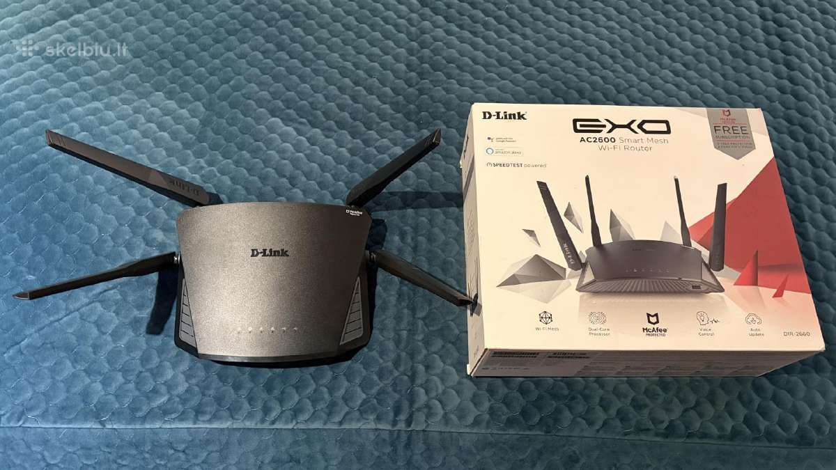 D-link Exo Ac2600 Smart Mesh Wi-fi Dir-2660 - nuotraukos Nr. 4