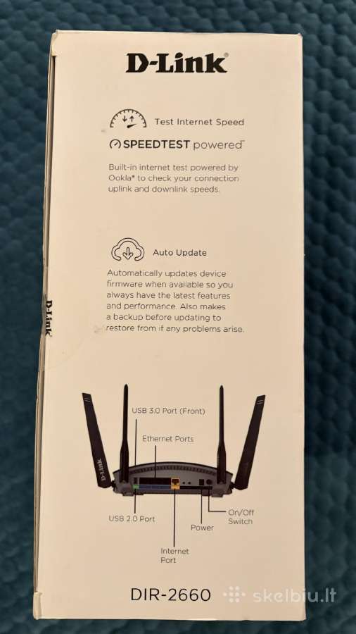 D-link Exo Ac2600 Smart Mesh Wi-fi Dir-2660 - nuotraukos Nr. 8