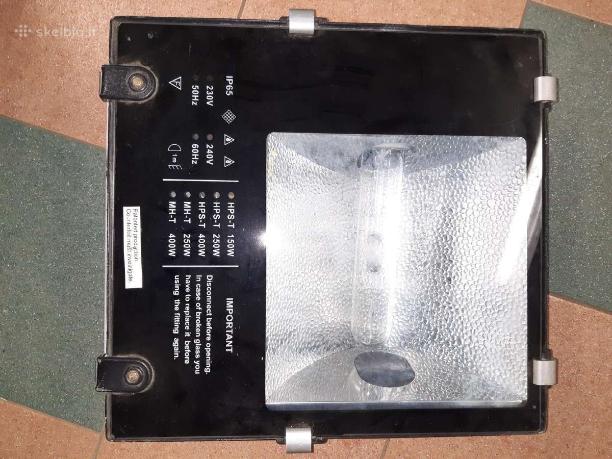 Prožektorius ,Proli" Mhl 04 250w Mh E40 su lempa