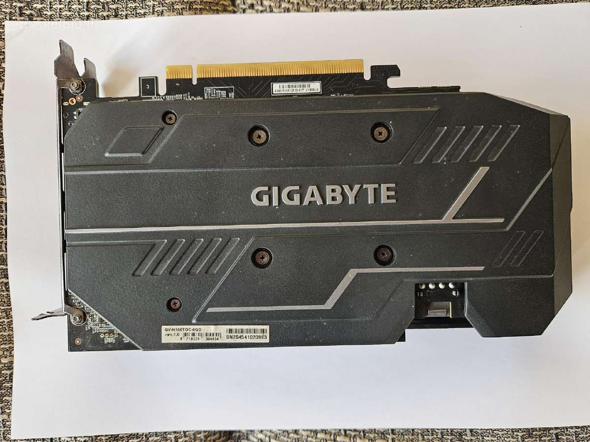 Gigabyte Geforce Gtx 1660 Ti Oc 6g (gv-n166toc-6gd - nuotraukos Nr. 2