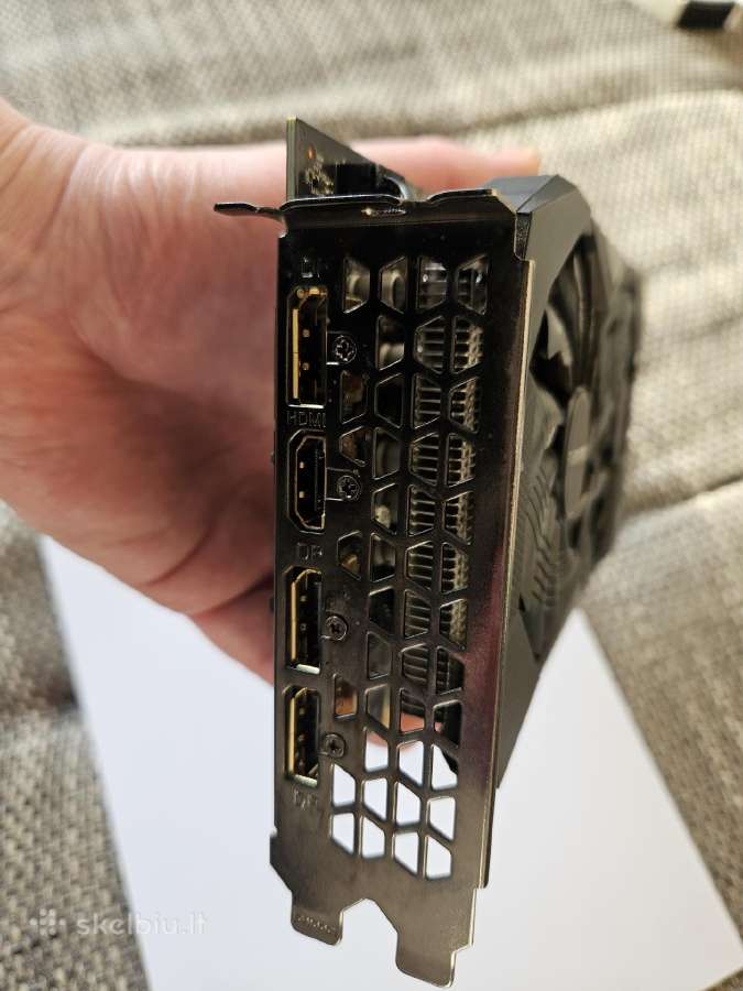 Gigabyte Geforce Gtx 1660 Ti Oc 6g (gv-n166toc-6gd - nuotraukos Nr. 4