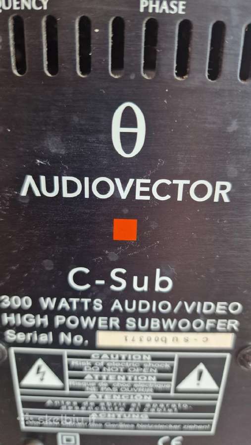 Audiovector c sub - nuotraukos Nr. 6