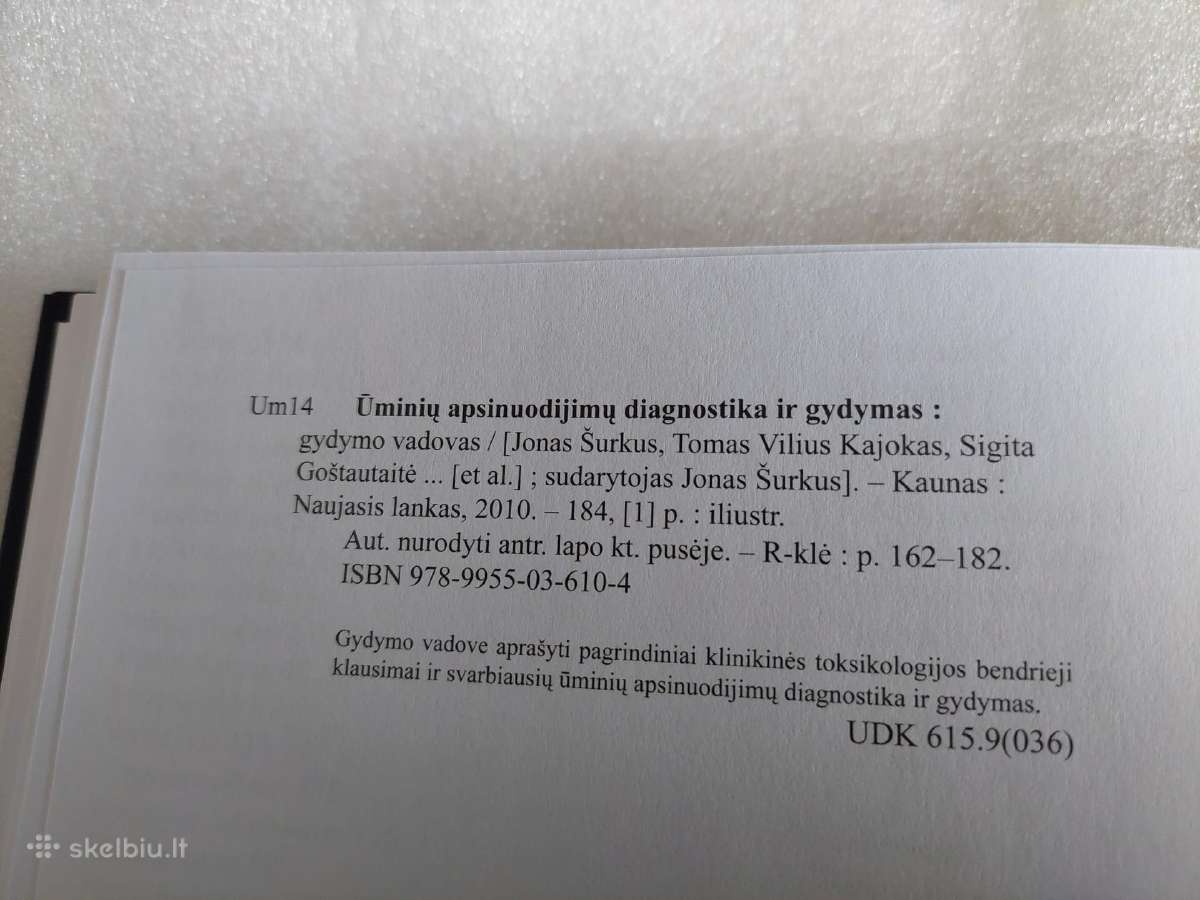 Ūminių apsinuodijimų diagnostika ir gydymas - nuotraukos Nr. 8