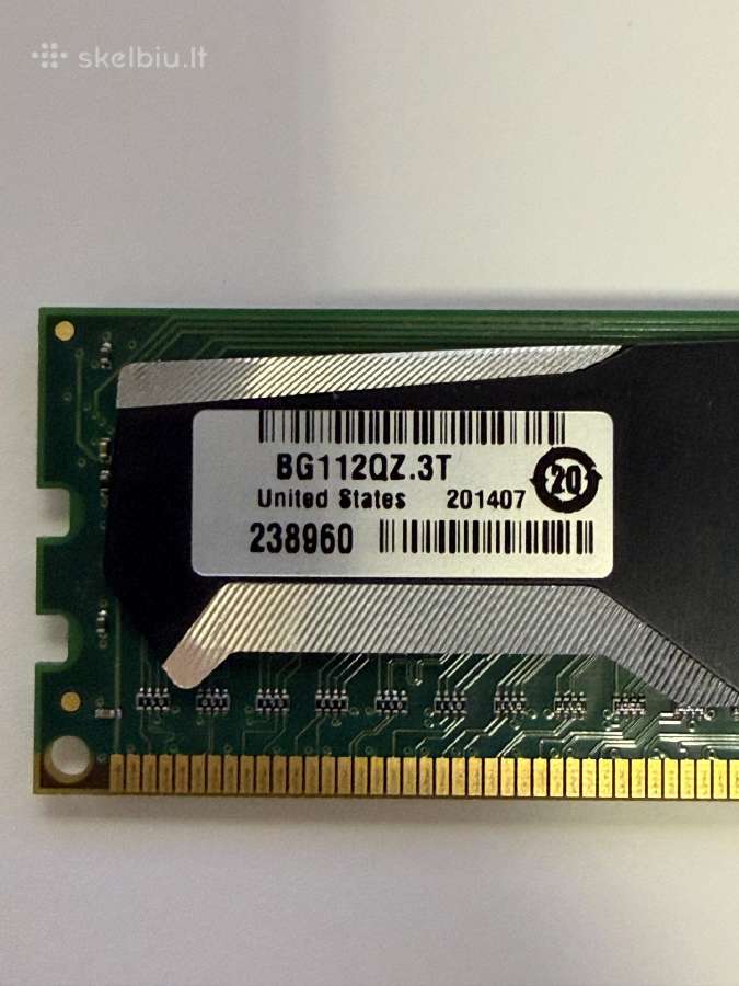Crucial Ballistix Sport 4gb Ddr3 RAM - nuotraukos Nr. 3