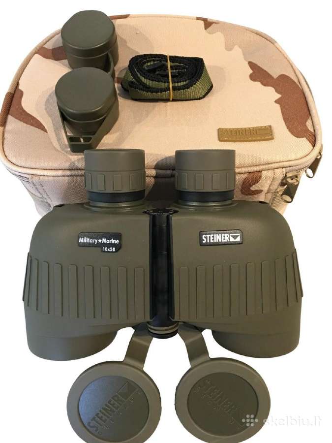Steiner 10x50 military marine žiūronai