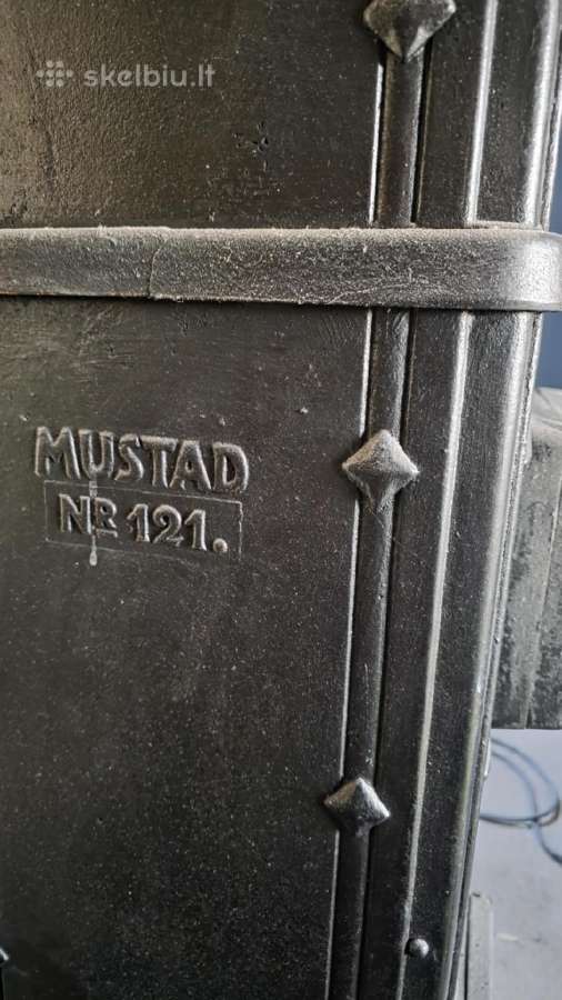 Ketaus krosnelė idealios būklės Mustad ne.121 - nuotraukos Nr. 3