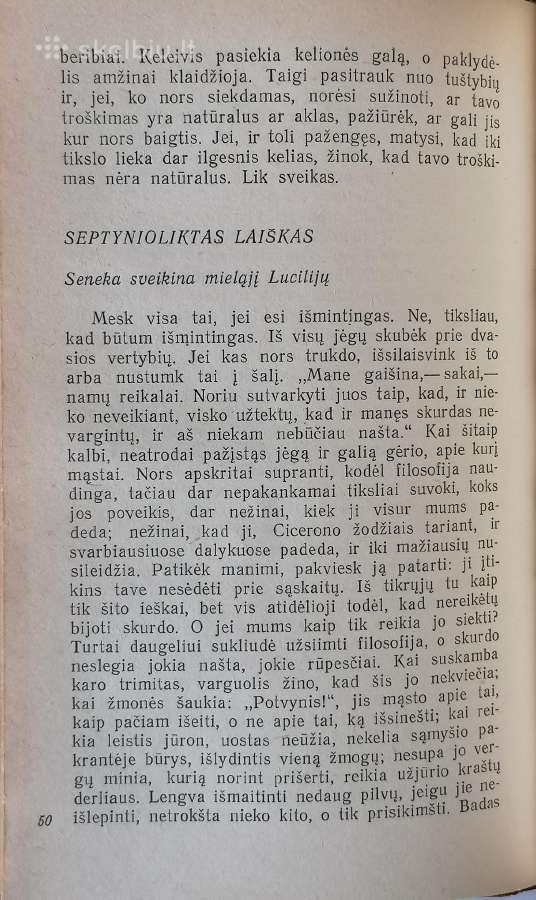 Seneka "Laiškai Liucilijui" - nuotraukos Nr. 4