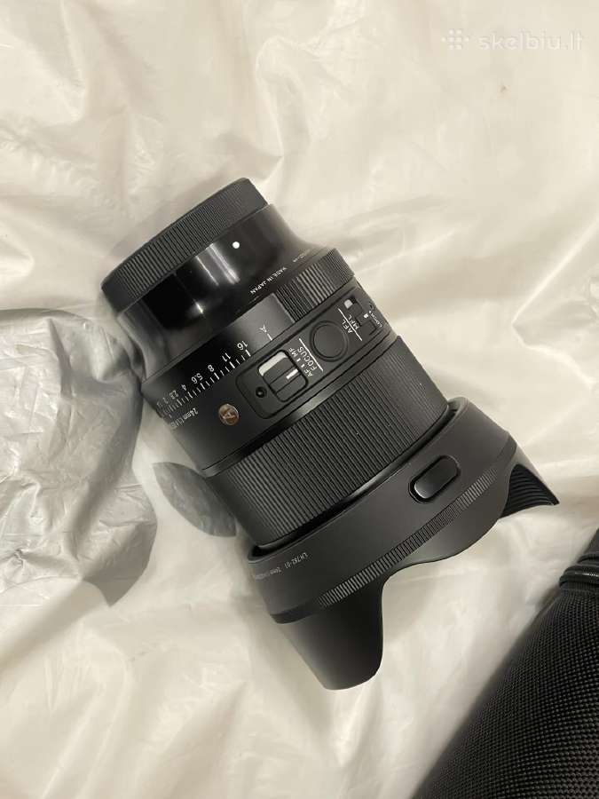 Naudotas Sigma Art 24mm f1.4 Dg Dn