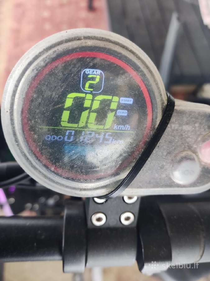 Paspirtukas dideliais ratais 14 ratai 10 kw - nuotraukos Nr. 2