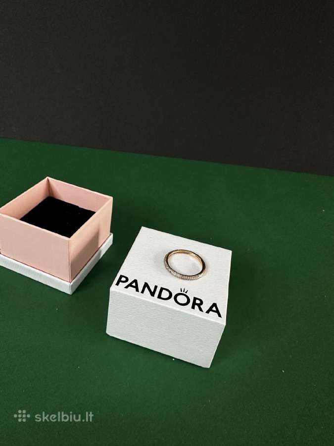 Pandora rose gold žiedas