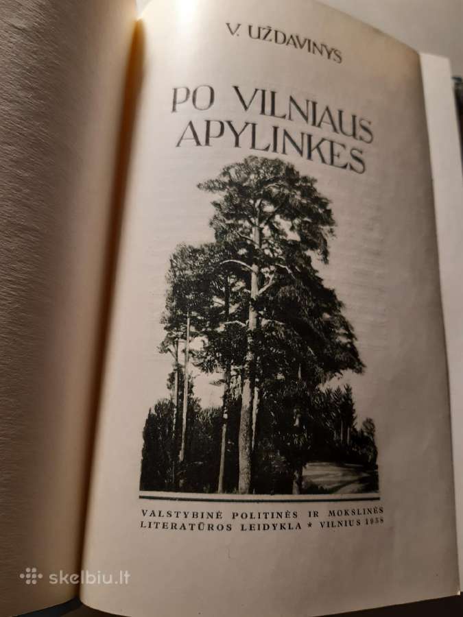 Knygelė Po Vilniaus apylinkes 1958 m. - nuotraukos Nr. 2