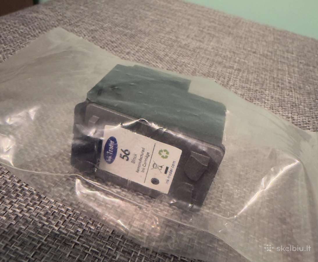 Spausdintuvo Hp Rašalo kasetė Nr.56, juoda