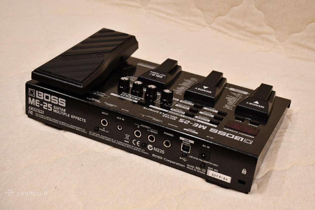 Gitaros procesorius Boss Me-25 - nuotraukos Nr. 3
