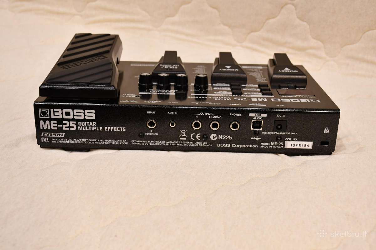 Gitaros procesorius Boss Me-25 - nuotraukos Nr. 4