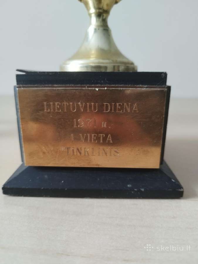 Vintažiniai sporto apdovanojimai (1971–1995) - nuotraukos Nr. 13
