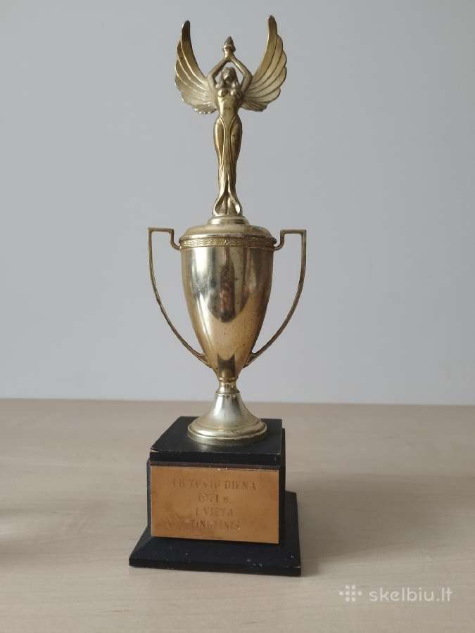 Vintažiniai sporto apdovanojimai (1971–1995) - nuotraukos Nr. 14