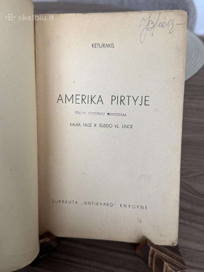 Amerika pirtyje 1937 m. - nuotraukos Nr. 2