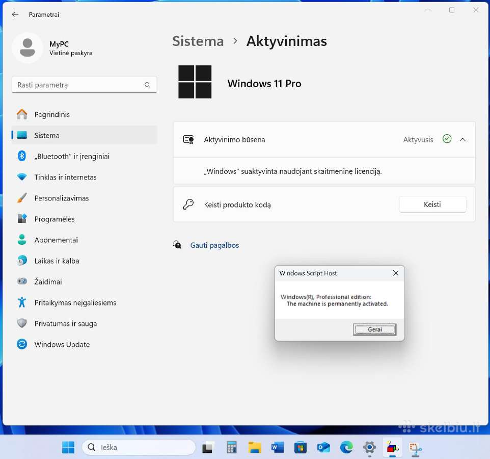 12600kf, 5070ti, 32gb RAM, 1.92tb SSD, Win11pro - nuotraukos Nr. 8