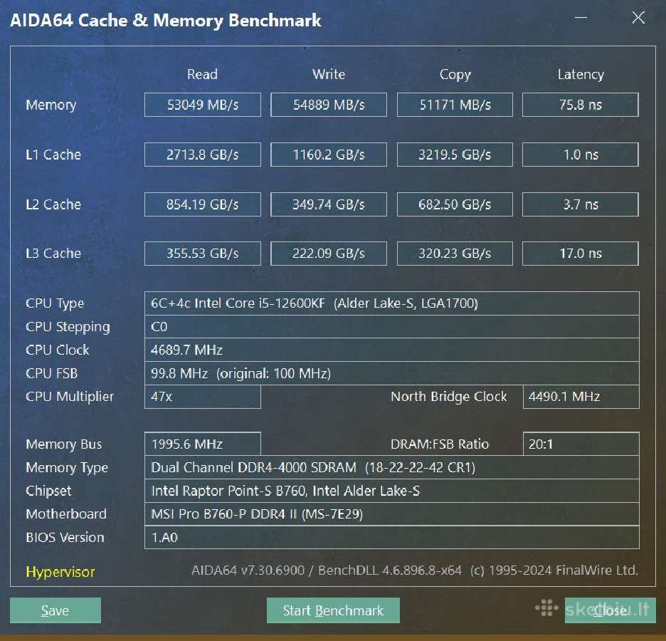 12600kf, 5070ti, 32gb RAM, 1.92tb SSD, Win11pro - nuotraukos Nr. 12