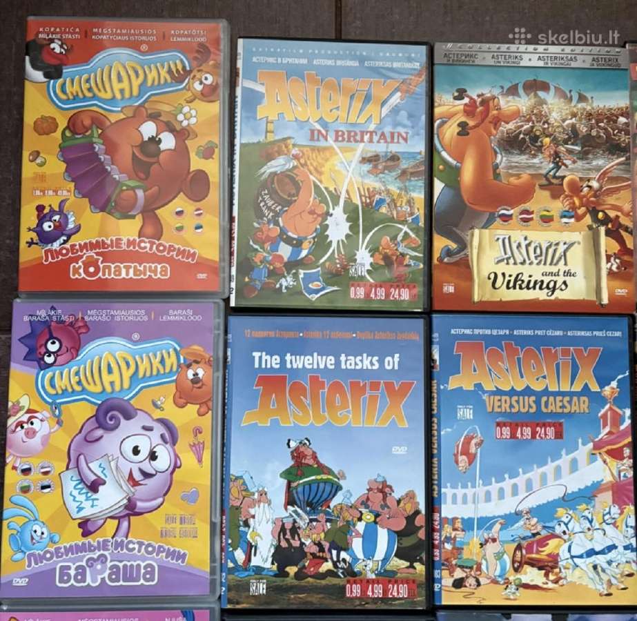 Daugiau nei 120 multfilmų Dvd diskuose - nuotraukos Nr. 2
