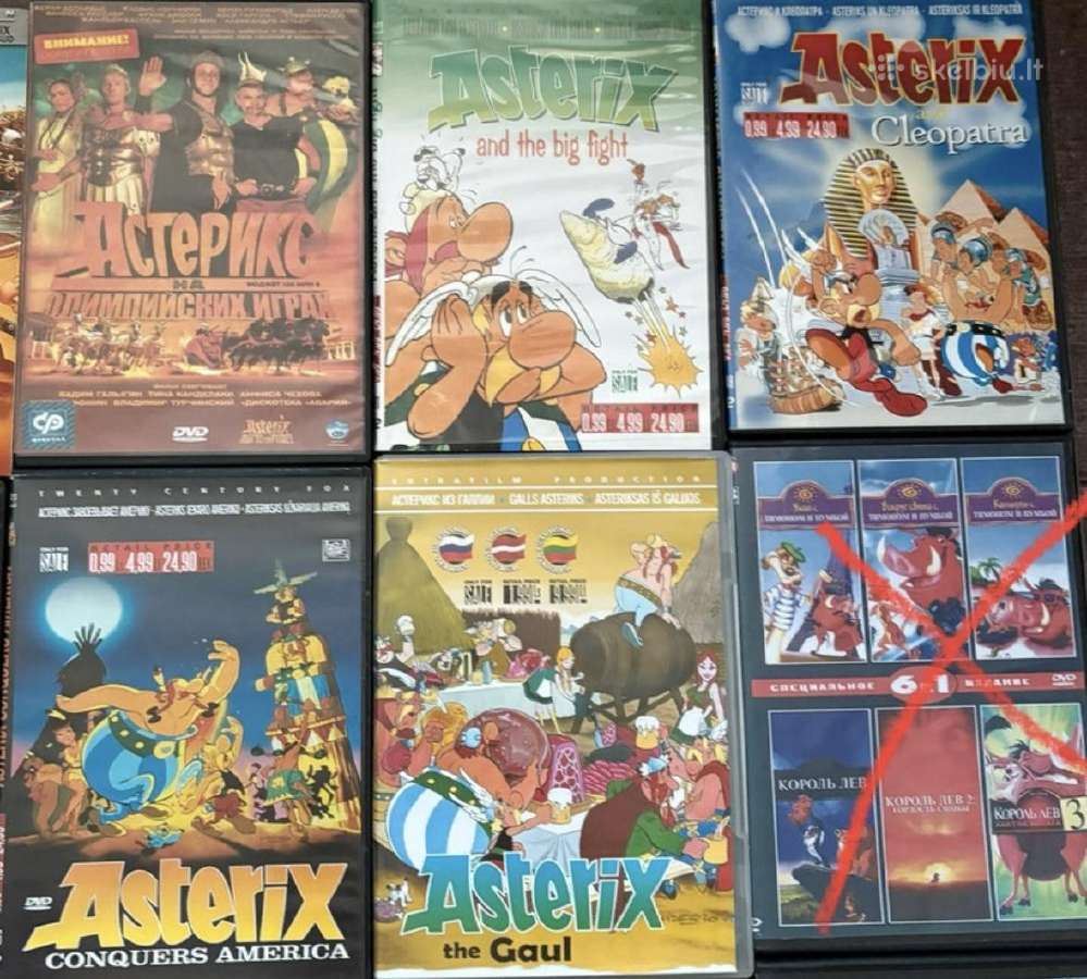 Daugiau nei 120 multfilmų Dvd diskuose - nuotraukos Nr. 3
