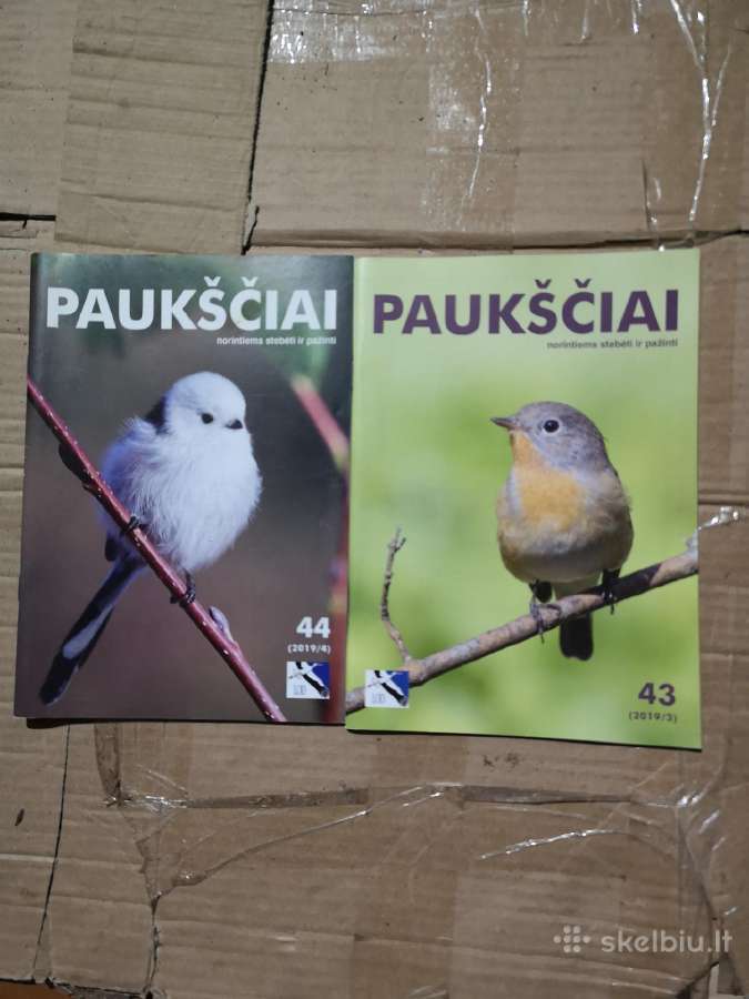 Zurnalas pauksciai, sluota ir knygos