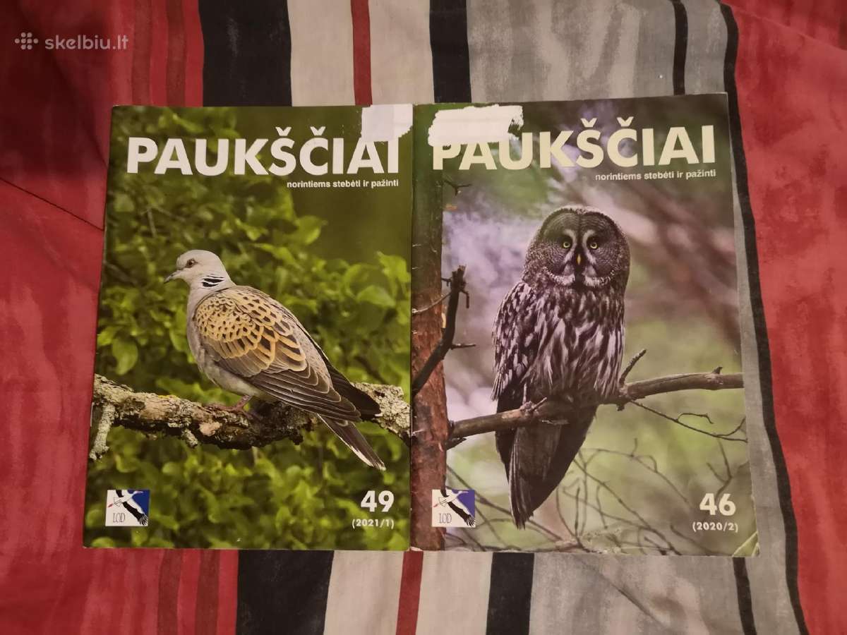 Zurnalas pauksciai, sluota ir knygos - nuotraukos Nr. 2