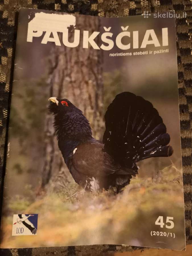 Zurnalas pauksciai, sluota ir knygos - nuotraukos Nr. 3