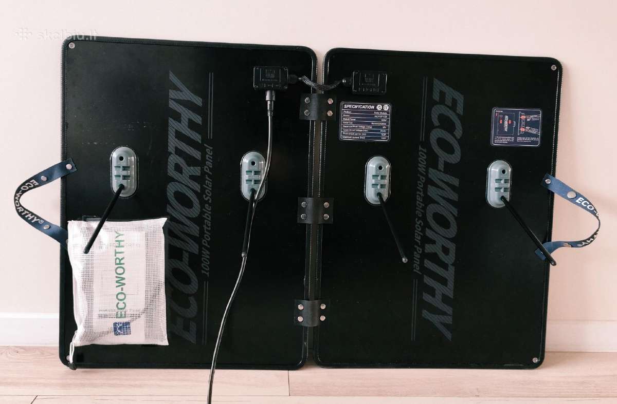 Saules panele 100w - nuotraukos Nr. 3