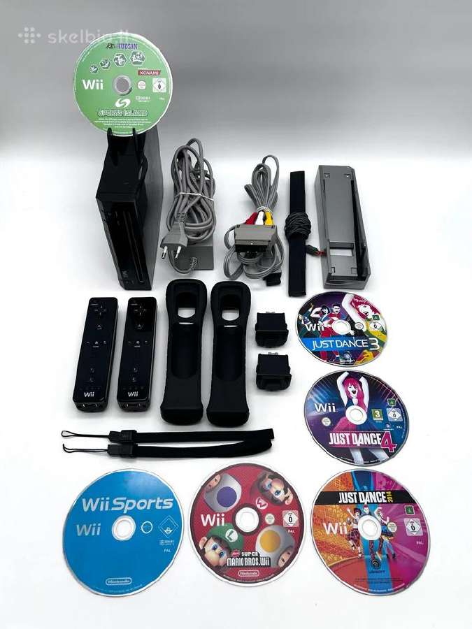 Nintendo Wii konsolės – rinkiniai ir priedai - nuotraukos Nr. 9